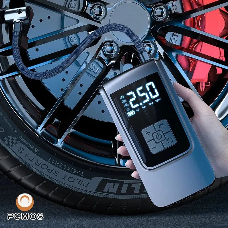 Inflation Pump Wireless Digital Display Accurate - Tire Pressure