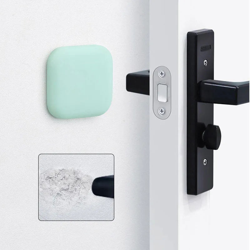 Silicone Door Handle Bumper - Self-Adhesive Wall Protector