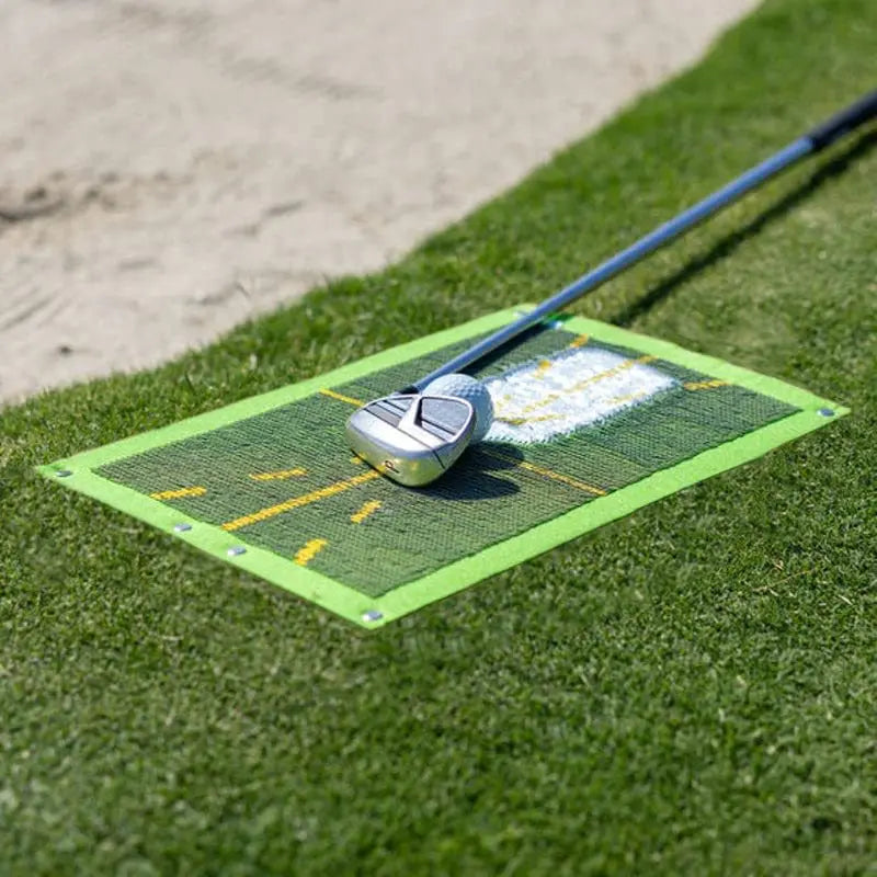 Ideal Golf Training Mat 50x25cm for Swing Path Practice Marking Batting Trajectory Direction Analysis Perfect Tool for Track Swing Detection