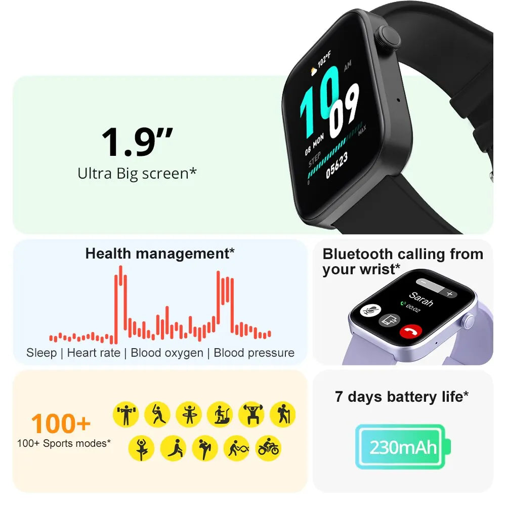 COLMI P71: Calls, Health, Style. All on Your Wrist. Smartwatch for Men & Women