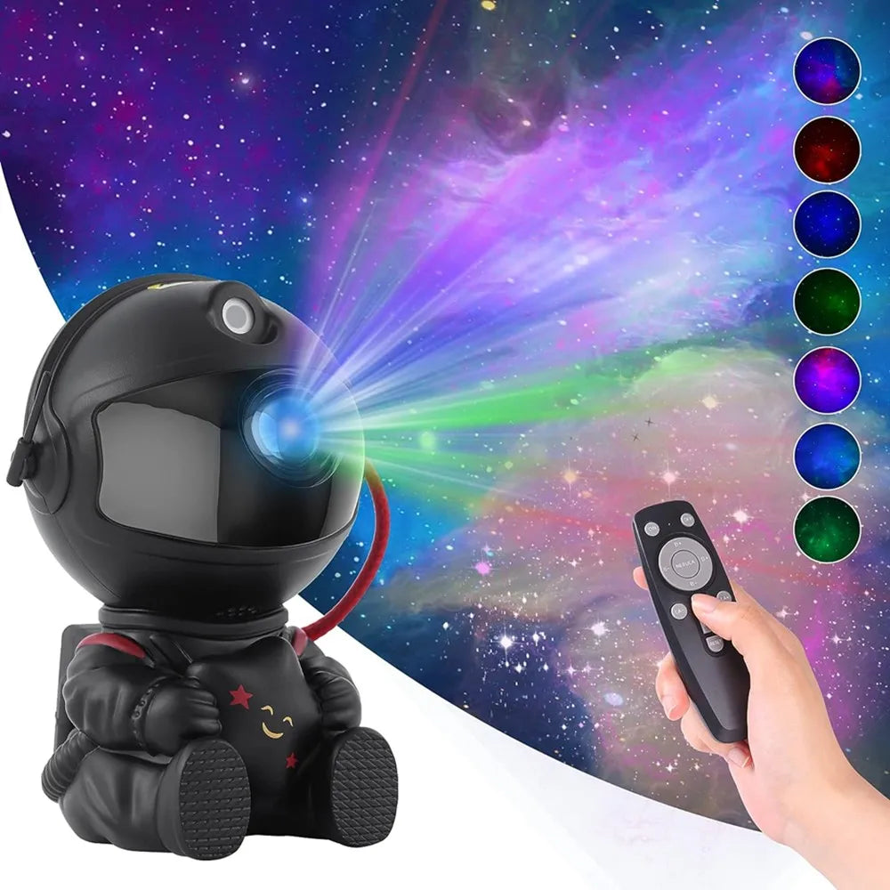 Star Projector Galaxy Night Light Astronaut Space Projector Starry Nebula Ceiling